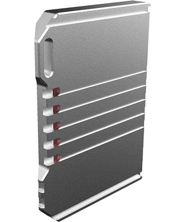 Andycine Magnalium Case for mSATA SSD | Compatible with Atomos Ninja V, V+, Flame, Inferno, Shogun Inferno | Includes mSATA to SATA Adapter - Buy Online on SooperMarket.com