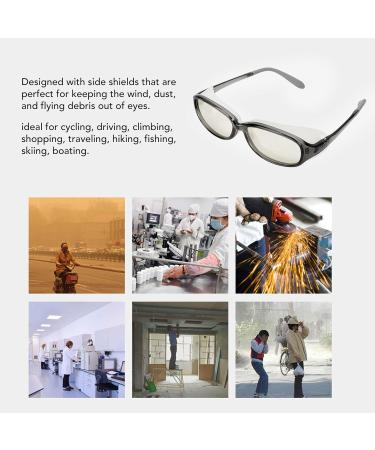 Cycling Sunglasses Multi-Purpose Anti-Fog Safety Sunglasses Side Shields Fatigue Relief Durable Light with Box for Driving - Buy Online on SooperMarket.com