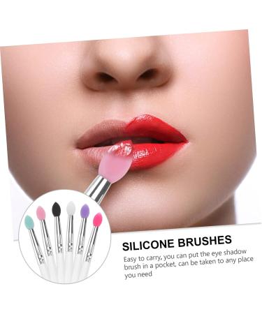 MUSISALY 6pcs Eye Shadow Brush Makeup Tools Sponge Eyeshadow Applicator Dual Sided Eyeshadow Brush - Buy Online on SooperMarket.com