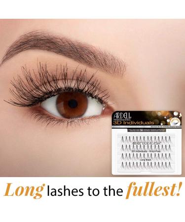 Ardell 3D Individuals Long Black 4 Pack - Get Stunning Lashes Now! - Buy Online on SooperMarket.com