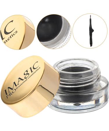FOYTOKI 2pcs Waterproof Eyeliner Gel Eyeliner Pot Gel Liner Eyeliner Eye Liner Eyebrow Gel Cosmetic Eyeliner - Buy Online on SooperMarket.com