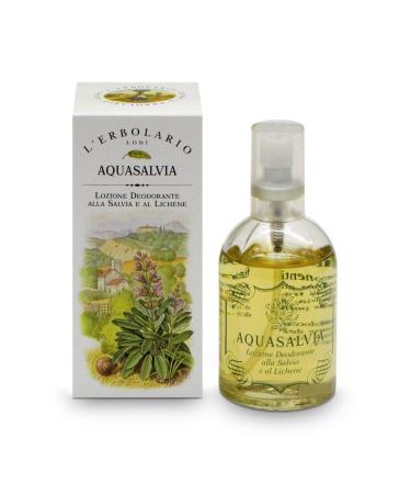 L'ERBOLARIO Salvia Deo Lozione 100ml Deodorant Lotion with Sage & Lichen
