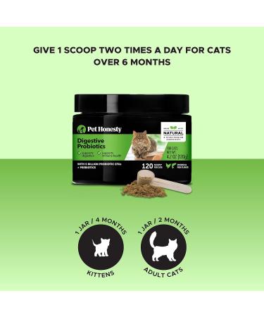 Pet Honesty Digestive Probiotics - 120 Scoops | Supports Pet's Gut Health - Buy Online on SooperMarket.com
