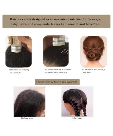 Surorain Hair Wax Slick-stick | Non-Fatty Styling Pomade Pencil for Frizz Control & Flyaways | Perfect Hair Finish Tool - Buy Online on SooperMarket.com