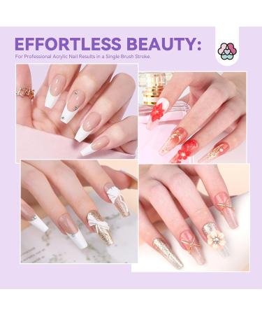 SAVILAND Kolinsky Acrylic Nail Brush Set - Sizes 6 10 14 | Professional Manicure Tool for Acrylic Nails & 3D Nail Art International Shipping Available - Buy Online on SooperMarket.com