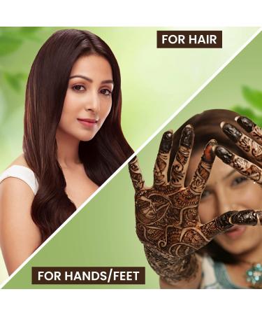LOGY Nupur 100% Pure Henna Powder for Hair Colour (Mehandi) | for Hair Hands & Feet (150g) - Buy Online on SooperMarket.com