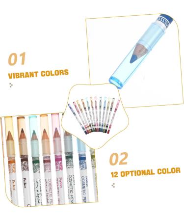 Beavorty 24 pcs color eyeliner colored eyeliner pencils Colored Eye Liner Pencils set mousse eye shadow 1 count (Pack of 1) Colorfulx2pcs - Buy Online on SooperMarket.com