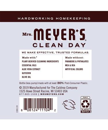 Mrs. Meyer's Clean Day Lavender Hand Soap Set - 2 Count, 33 + 12.5 Oz - Includes Refill & Bottle - Buy Online on SooperMarket.com