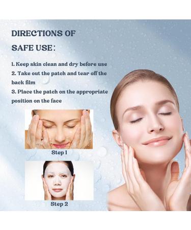 Grgowe 8PC Bio-Collagen Real Deep Mask Collagen Mask for Face Overnight Biodance Bio Collagen Face Mask Overnight To Resist Wrinkles And Fine Lines Moisturise And Moisturise - Buy Online on SooperMarket.com