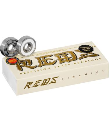Bones Ceramic Reds Bearings 8mm 16 Pack