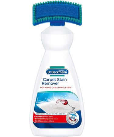 Dr. Beckmann Carpet Stain Remover | Removes New and Dried-in Stains | Includes Applicator Brush 650 ml & Astonish Peach Blossom Ready to Use Disinfectant Spray 550ml - Buy Online on SooperMarket.com