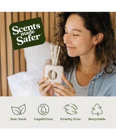 Enviroscent Ltd Edition Seasonal Non-Toxic Air Freshener Kit - Honeycrisp Apple & Cardamom | Essential Oils 6 Stix Mango Wood Stand | International Shipping - Buy Online on SooperMarket.com