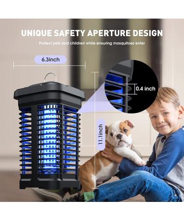 High Powered 4200V Bug Zapper for Indoor/Outdoor Use | IPX4 Waterproof Electric Mosquito Killer - 18W Lamp for Home, Backyard, Patio - Buy Online on SooperMarket.com