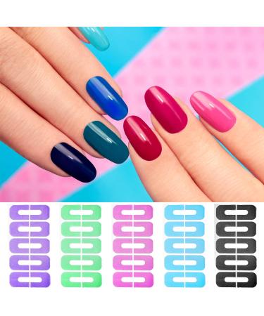 150 Pcs U Shape Nail Polish Protector Guards Spill Proof Stickers for DIY Nails - Buy Online on SooperMarket.com
