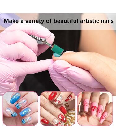 Rolybag Sanding Bands for Nail Drill 240 Pieces 3 Color Coarse Fine Grit Efile Sand Set 80#120#180#240# 2 Pieces 3/32 Inch Nail Drill Bits for Manicures and Pedicures (302 Piece Set) - Buy Online on SooperMarket.com