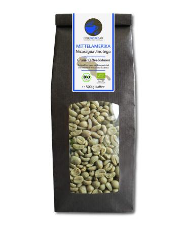 Organic Green Coffee Beans Nicaragua (Highland raw Coffee Beans 500g) Coffee 500g