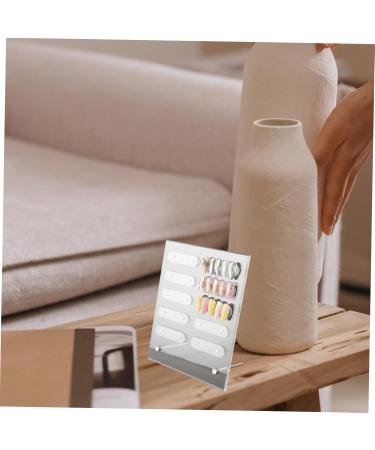 HAPINARY 1 Set Nail Display Board Magnetic Nail Art Display Board Nail Art Showing Board Nail Art Display Stand Nail Art Magnetic Display Board Nail Salon Display Boards Nail Salon Supply 20.00X16.00X0.40CM Transparent 1 - Buy Online on SooperMarket.com