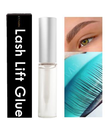 Clear Lash Lift Glue -100 Usage Eyelash Perm Adhesive 7ml Sticky Lash Lifting Brow Lamination Fixing Gel Set Lashes Like Magnet Ultra Stickiness Easy Clean After Lash Lifts Better Than Glue Balm