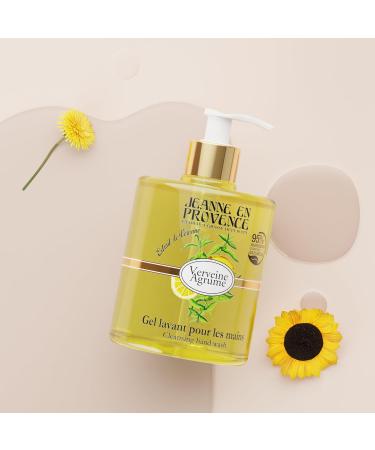 Jeanne en Provence Hand Wash Gel Verveine Agrume 500 ml - Buy Online on SooperMarket.com