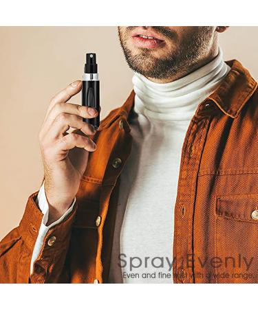 Rosiya Perfume Atomiser pack of 5pcs Perfume Travel Bottle 5ML Refillable Perfume Spray Bottle Easy to Refill Empty Atomiser Bottle for Purse Handbag Pocket and Luggage (Matte) Matte Pack of 5 - Buy Online on SooperMarket.com