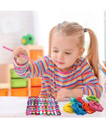 Hazms 293 Pcs Loom Potholder Loops Kit with Crochet Hooks for Kids | DIY Crafts Supplies for 7-Inch Weaving Loom - Buy Online on SooperMarket.com