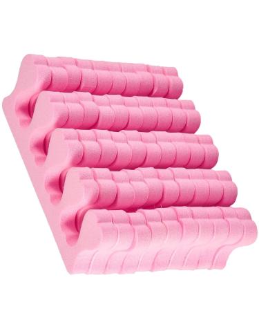 60 PCS Toe Separators Pedicure Soft Sponge Toe Finger Dividers Nail Art Manicure Pedicure Tools Polish Coating Painting Soft Foam Toe Stretcher For Toes & Finger Relaxing Holding