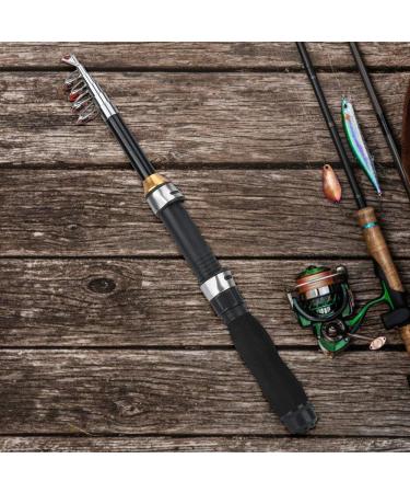 Cocoarm 1.2m Telescopic Fishing Rod - Portable Short Pole for Sea & Ice Fishing | Ideal for Saltwater & Freshwater Adventures - Buy Online on SooperMarket.com