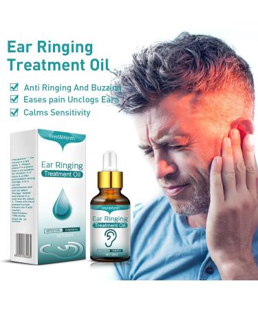 Japanese All Natural Herbal Ear Ringing Treatment Oil - Relief Drops for Ear Pain, Improved Listening - 1pcs - Buy Online on SooperMarket.com