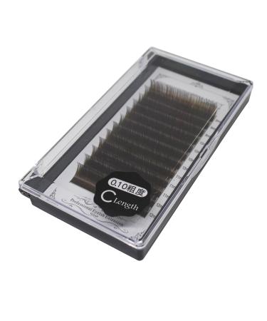Scala 0.10mm C Curl 10mm Dark Brown Individual Eyelash Extension - Natural False Lashes - Buy Online on SooperMarket.com