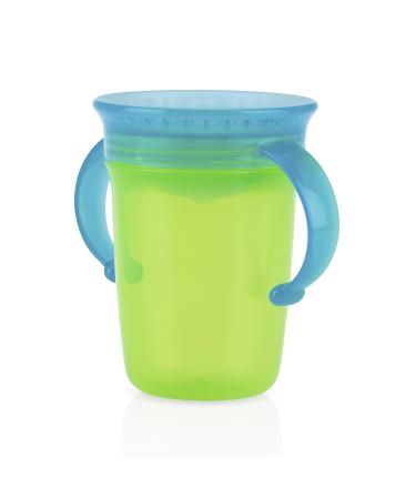 Nuby Plastic No Spill 360 Wonder Cup 1pk - Assorted Colors - Red/Green/Pink/Aqua/Purple/Orange - Buy Online on SooperMarket.com