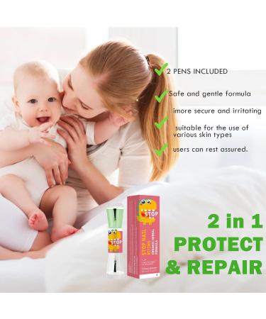 DASHIELL Nail Biting Prevention Nail Bite Stopper Thumb Sucking Solution Nail Care - Long-Lasting Finger Sucking Guard Prevention No Bite Nail Polish Safe for Kids - Buy Online on SooperMarket.com