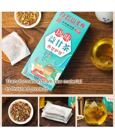 18 Flavors of Liver Protection Tea - 18 Flavors Liver Care Tea Everyday Nourishing Liver Tea and Protect Liver Tea Nourish The Liver and Protect The Liver Chinese Nourishing Liver Tea (2 Box) - Buy Online on SooperMarket.com