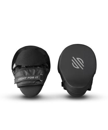 Sanabul Lab Series Professional Boxing Punch Mitts Black/Silver
