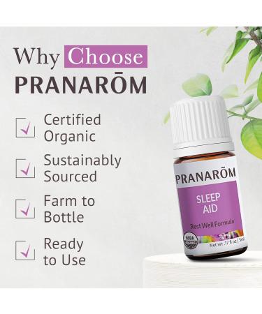 Pranarom Essential Oil Sleep Aid - Natural Relaxation 5ml | Quality Aromatherapy - Buy Online on SooperMarket.com