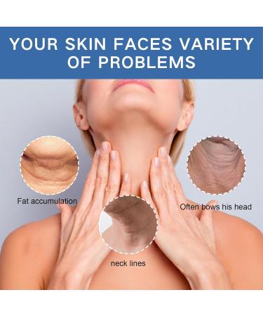 Neck Firming Serum Rapid Lift Advanced Neck Serum Neck Firming Cream Black Neck Remover Neck Lift Skin Tightening for Fine Lines and Wrinkles on the Neck Repair Sagging Skin - Buy Online on SooperMarket.com