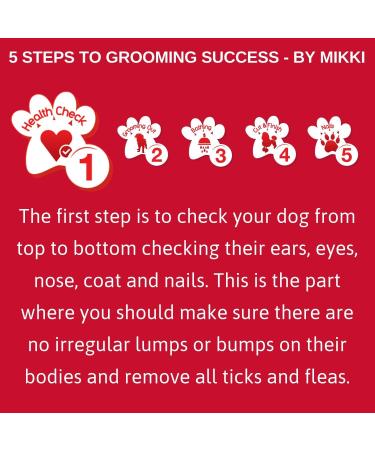 Mikki Dog Cat Flea Comb | Small to Medium Pet Flea Remover Brush - Buy Online on SooperMarket.com
