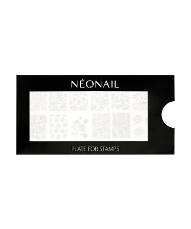 Neonail Stamping Plate 05 - Stamping Platte - Stencil plate - Nail Art - Nail Design - Nail stamp stencil - French nails stencil - nail art stamp