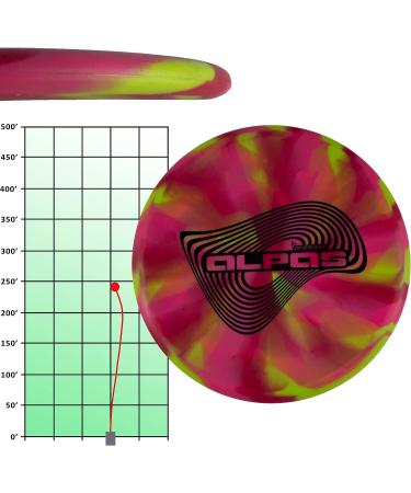 Divergent Discs ALPAS Putt and Approach Disc - Flexible StayPut Rubber - Pattern 3 - Buy Online on SooperMarket.com