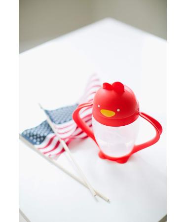 Lollaland Weighted Straw Sippy Cup - Lollacup | Made in USA | Transition Sippy Cup for Baby & Toddler (6-9 months) | Shark Tank Product - Bold Red - Buy Online on SooperMarket.com