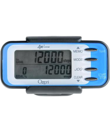 Ozeri 4x3runner Pocket 3D Pedometer and Activity Tracker with Dual Walking & Running Mode Technology - Buy Online on SooperMarket.com