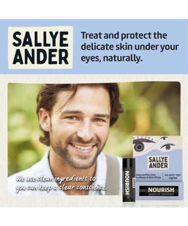 SALLYEANDER Nourish Under Eye Treatment for Dark Circles, Crow's Feet, Fine Lines & Puffiness - Handmade, Moisturizing & Restoring Tender Skin - Buy Online on SooperMarket.com