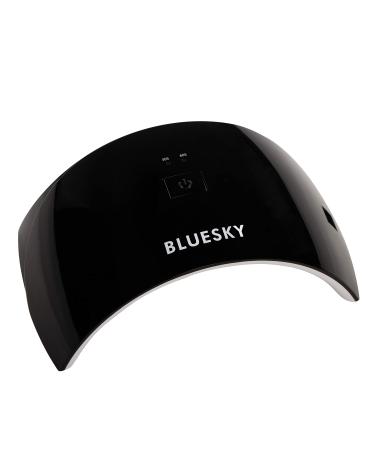 Bluesky Professional LED and UV Light Nail Lamp for Gel Polish Curing 24W Professional Nail Dryer with 2 Timers Auto Sensor UK Plug Black