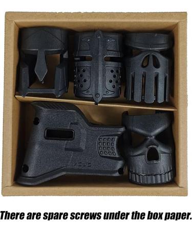 Tactical Covert HexGrip Sleeve - Mag Graffitiable GVNGrip - Black - Buy Online on SooperMarket.com