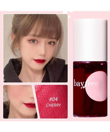 Jingling Lip and Cheek Tint Stain - Waterproof Cherry Red Lipstick & Gloss | Moisturizing 7ml Makeup for Women - Shop Internationally! - Buy Online on SooperMarket.com
