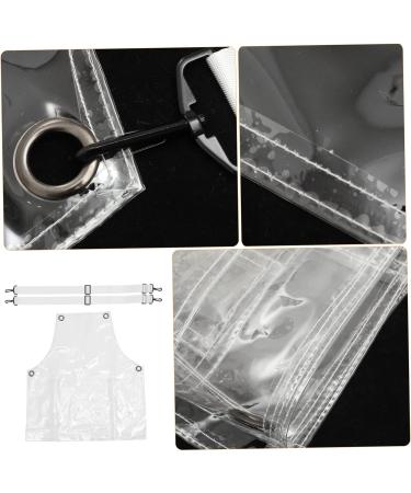 BELLIFFY Barber Apron Hair Apron Stylist Apron Hair Cutting Apron Clear Aprons for Hair Stylist Apron for Hair Stylist Salon Aprons for Hair Stylist Hairdresser Apron Adjustable Apron - Buy Online on SooperMarket.com