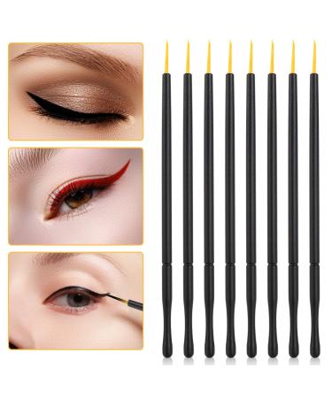 Rotekt 100pcs Disposable Eyeliner Brush Set | Hard Head Liquid & Eye Shadow Makeup Tools | International Shipping Available - Buy Online on SooperMarket.com