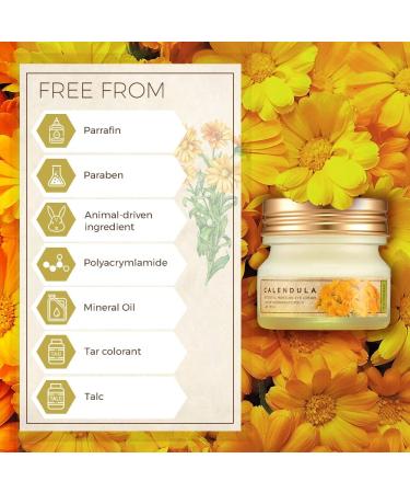 The Face Shop Calendula Essential Moisture Eye Cream - Lightweight Non-Greasy Formula for Soothing Eye Comfort - Buy Online on SooperMarket.com