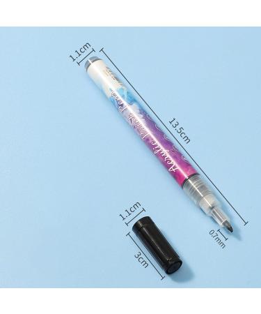 Worparsen Line Drawing Pen Quick Dry Easy To Apply Practical Nail Art Pen Drawing Painting Liner Tools Nail Supplies Black - Buy Online on SooperMarket.com