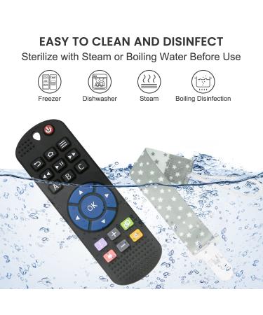 Shop Silicone Bathing Toys for 3-Month-Olds | Remote-Controlled Dental Aid & Soothing Bite Rings | Black & White - Buy Online on SooperMarket.com