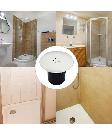 Plastic Shower Plughole Cover Shower Trap Cover Replacement Waste Drain Cap Tube Plug Anti-Odor Hole Cover Floor Drain Cover Round Hairs Catchers Plastic Shower Replacement - Buy Online on SooperMarket.com